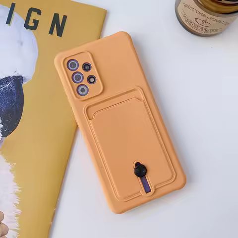 Card Bag Slot Holder Wallet Phone Case For Redmi K40 9T 10X Note 9 9S Note 10 10S Note 11 Pro Shockp