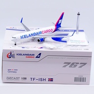 Air Jcwings 1/200 Alloy Airplane Model Iceland Air Freight B767-300 TF-ISH Opening