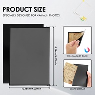 10pcs Magnetic Picture Frames 4"X6"5"X7"8.5"X11"Magnet Photo Frame Pockets/Postcard HolderDecoration