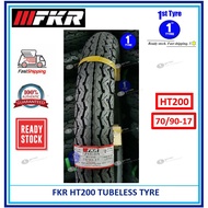 FKR MOTORCYCLE TYRE EPSILON HT200 ( BUNGA TT100 ) 70/90-17 TUBELESS [ TAYAR 2025 ]