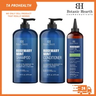 Botanic Hearth Rosemary Mint Shampoo 473ml / Conditioner 473ml / Hair Oil 198ml