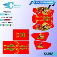 Sticker Variasi Motor Stiker Striping Decal Yamaha RX King Cepot – Conan Design Sticker