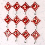 Strong red hook hook back door hook Fu letter Adhesive hook behind adhesive hook Chinese knot adhesi