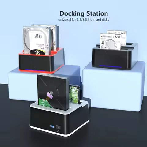 Hard Drive Docking Station USB 3.0 To SATA HDD Docking Station for 2.5/3.5 Inch SATA HDD Enclosure a