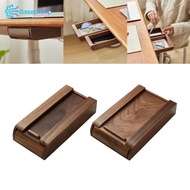 Gazechimp Under Desk Drawer Under Desk Storage Drawer Wooden Workspace Organizers Drawer Attachment 