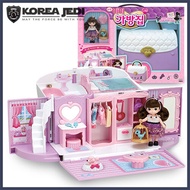 Little Mimi-กระเป๋าถือกระเป๋าเงินพิเศษบ้านกระเป๋าเพลย์เฮาส์ตุ๊กตาน่ารักและอุปกรณ์เสริมชุดของเล่นสำหร