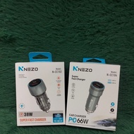 NEZO 38W & 66W Dual Port Car Charger LED Super Fast Charger