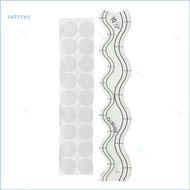 VA Clear Acrylic Quilting Rulers Wavy Patchwork Quilting Templates Quilters Ruler