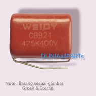 Mylar 475k400v capacitor mylar 475k 400v weidy