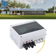 Gazechimp Photovoltaic Junction Box, 600V DC Photovoltaic Distribution Box, Protection Against, Circ