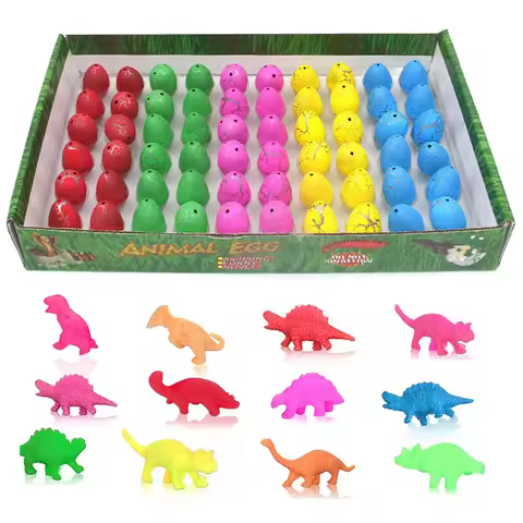 10/20PCS Hatch Dinosaur Eggs Soak in Water Children Educational Toys Birthday Creative Novelty Scien