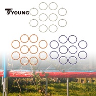 [In Stock] 10 Pieces Trampoline Elastic Rope 8mm Trampoline Accessories for Exercise Fitness Trampoline Canopy Tarp Indoor Trampoline Tent