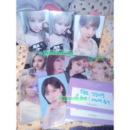 AESPA Photocard Winter Giselle Ningning invitational event giselle winter face to face event ftf win