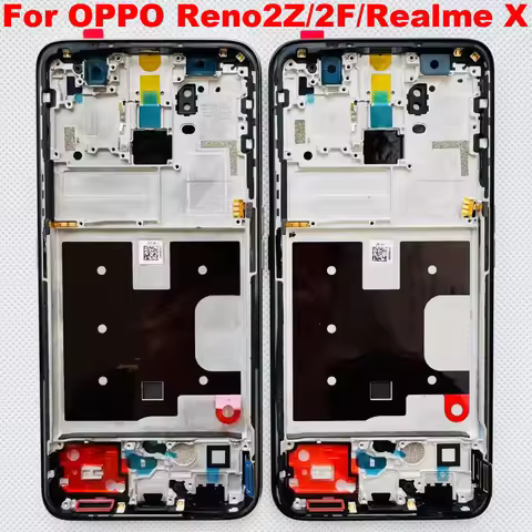 6.53" Original Amoled For Oppo Reno2 Z PCKM70 PCKT00 LCD Display Screen Frame+Touch Panel Digitizer 