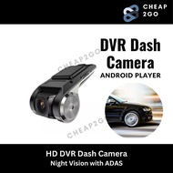 CHEAP2GO U2 Android Full HD Car DVR Camera for Android Player Night Vision ADAS
