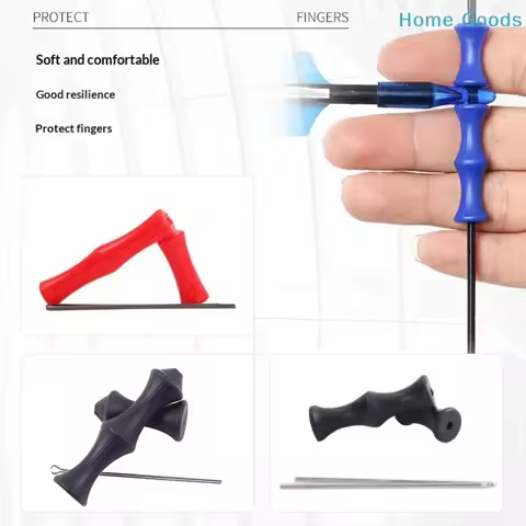 3Pcs/Set S/L Archery Finger Guard Bowstring Finger Saver Tab For Recurve Bow Silicone Finger Release