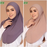 (Alfaro XL Dagu) Tudung Sarung Cotton Premium Saiz XL Berdagu by Alfaro Exclusive