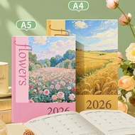 2026 Yearly Calendar Planners Ins 365 Days Time Management Efficiency Notepad Stationery Diary Noteb