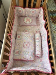 (包sf站)A-FONTANE雅芳婷bb床單一套baby bedding set
