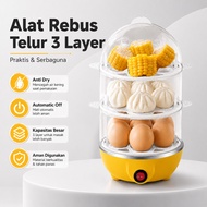 Automatic Electric Egg Boiler Egg Cooker Boiler Steamer Multipurpose Egg Steamer 220V