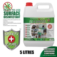 Safety Care 消毒水 Disinfectant Liquid Sanitizer 5L Antiseptic Liquid / Non Alcohol &amp; Food Grade Disinfectant 消毒液