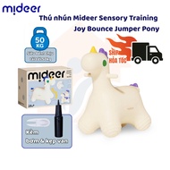 Mideer baby bouncer, large inflatable bouncer Mideer Sensory Training Joy Bounce Jumper Pony