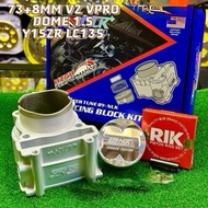 NLK RACING Y15/LC135 73MM+8MM/73+6MM V2 VPRO RACING CERAMIC BLOCK