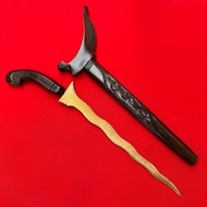 Aksesoris Pajangan Koleksi Keris Lafadz Kris Kuningan Jumbo