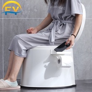 FY Portable Toilet Bowl for Elderly Pregnant Women Camping Mobile Toilet Commode Mangkuk Tandas Duduk Jamban 移动马桶