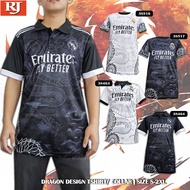 Baju Jersey Dragon Ltd. Ed. corak Bercolar graphic design naga/ Size: S-XL / Baju Jersi Bola Sepak L