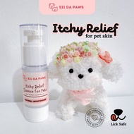 521 Da Paws Handmade Pet Itchy Relief Essence 30ml / Moisturiser for Pets 100% Natural Essential Oil