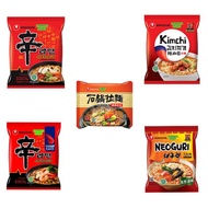 Nongshim Korean Ramyun Ramen Noodles HALAL Neoguri Udon Shin Kimchi Claypot Shrimp BABY