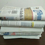 Koran kiloan 1 kg koran bekas kertas koran (korea)