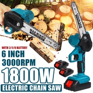 6 Inches Electric Saw Pruning ChainSaw Garden Tree Logging Trimming Woodworking Cutter For Makiita 1