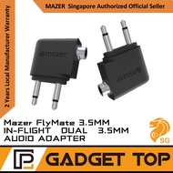 Mazer Infinite Flymate Dual 3.5mm Inflight Audio adapter