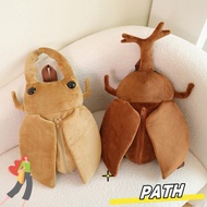 PA-HOME Stag Beetle Backpack, Plush Toy Stuffed Animal Kids Backpack, Cute Lightweight soft Breathab