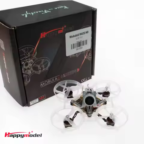 HappyModel Mobula6 Race HD HDZERO ELRS 5in1 AIO Flight Controller Brushless 1S 65mm FPV Micro Whoop 