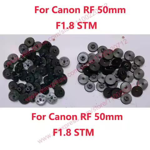 100% New 1 Order 2 PCS For Canon RF 50mm F1.8 STM New Lens Zoom Gear For Focus Motor Gear Lens Repai