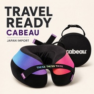 Cabeau Travel Neck Pillow  The Neck's Evolution TNE S3 – Memory Foam Design for Long-Distance Flight