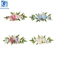 Gazechimp Wedding Arch Flower Welcome Sign Decoration Flower Romantic Aisle Bench Flower Artificial 