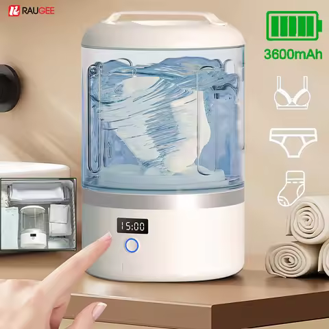 Portable Washing Machine Underwear Clothes Washer Socks Cleaning Washing Machine Travel Home Wireles