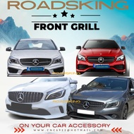 FRONT BUMPER GRILL MERCEDES BENZ W176 A200 A260 A45 A CLASS 2013-2018 AMG GT DIAMOND FACELIFT