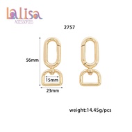 High-End Dog Hook A Girl In The City alloy dogclip 2757
