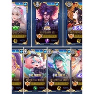 Hot-Selling Honor of Kings Merchandise Cartoon Anime Ma Chao Lan Yao Liu Bei Mirror Sun Wukong Yuan 