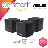 ASUS ZenWiFi XD5 Black (3-Pack) Whole Home Mesh WiFi System