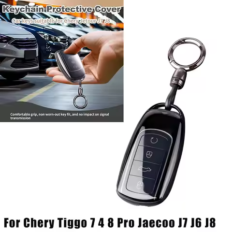 TPU Key Fob Cover for Chery Tiggo 7 4 8 Pro Jaecoo J7 J6 J8 Omoda 5 9 C5 C9 E5 EBRO S800 S700 Car Sm