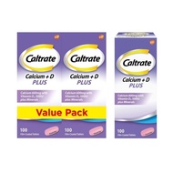 CALTRATE CALCIUM+D PLUS 100'S | 100'SX2 (EXP 05/2026)
