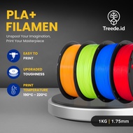 3D Printer Filament PLA+ Treede.id PLA + Easy To Print Filament PLA PLUS 1.75mm 1Kg