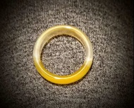 天然黃玉髓戒指