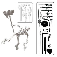 Articulated Skeleton 3D Doll Lucky 13 Skulls Peculiar Assembly Toy Scarecrow Collectible Figure Chin